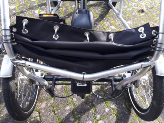 NEU:  Elektro Vier Rad Zemto-Velo-Cabrio, möglich mit Dach und Regenschutz