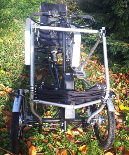 NEU:  Elektro Vier Rad Zemto-Velo-Cabrio, möglich mit Dach und Regenschutz