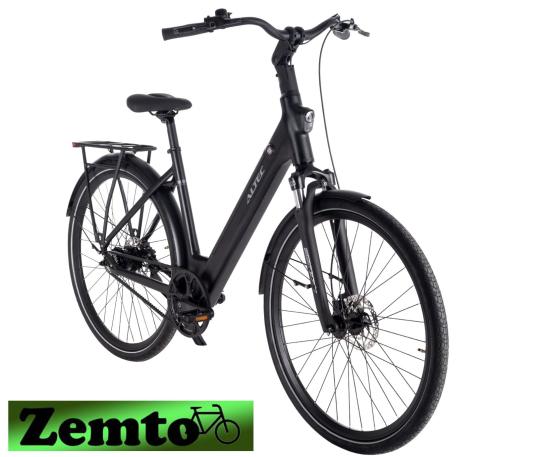 Preview: Damen Elektrofahrrad Move, Riemenantrieb, Hydr. Bremsen, 7 Gang, schwarz