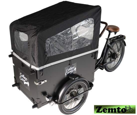 Elektro Lastenrad Zemto 7 Gang mit Klappe vorne, Blinkeranlage & Hyd.- Bremsen