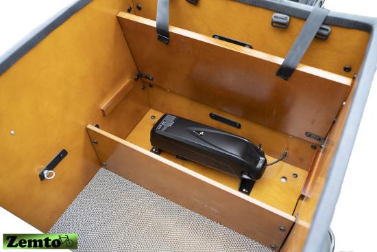 Extrem kräftiges Elektro-Transportfahrrad F1 Enviolo mit 120 NM & Türchen