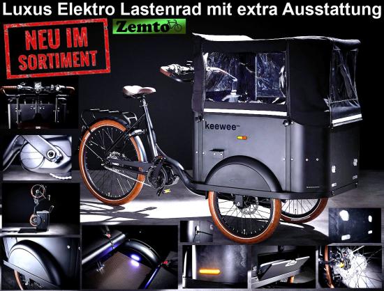 Keeweee Elektro-Transportfahrrad Luxus