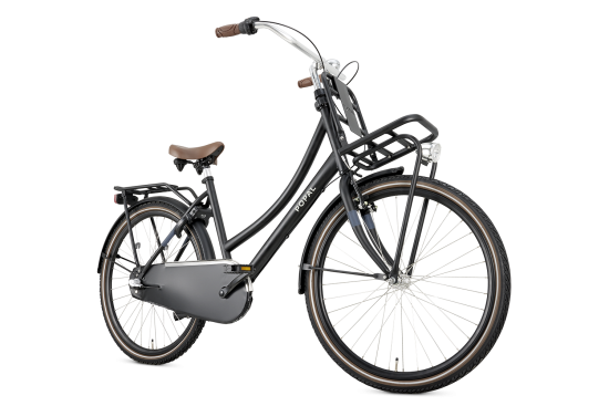 Preview: Damen Hollandrad Daily Dutch 26 Zoll 3 Gang schwarz-matt