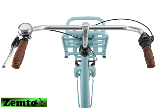 Preview: Damen Hollandrad Daily Dutch 26 Zoll 3 Gang Matt blau