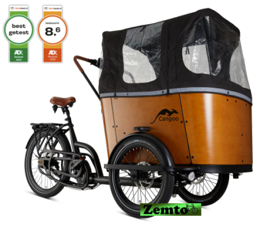 Extrem kräftiges Elektro-Transportfahrrad mit 120 NM & Top Ausstattung