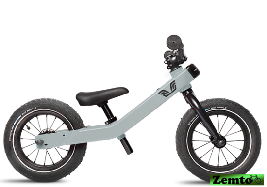 Laufrad / 12 Zoll Kinderrad , mit wachsender Möglichkeit in einem Rad, grau