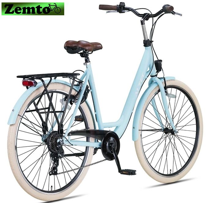 Zemto Altec Metro 28 Zoll Damenfahrrad 7 Gang 55 cm Sky blau