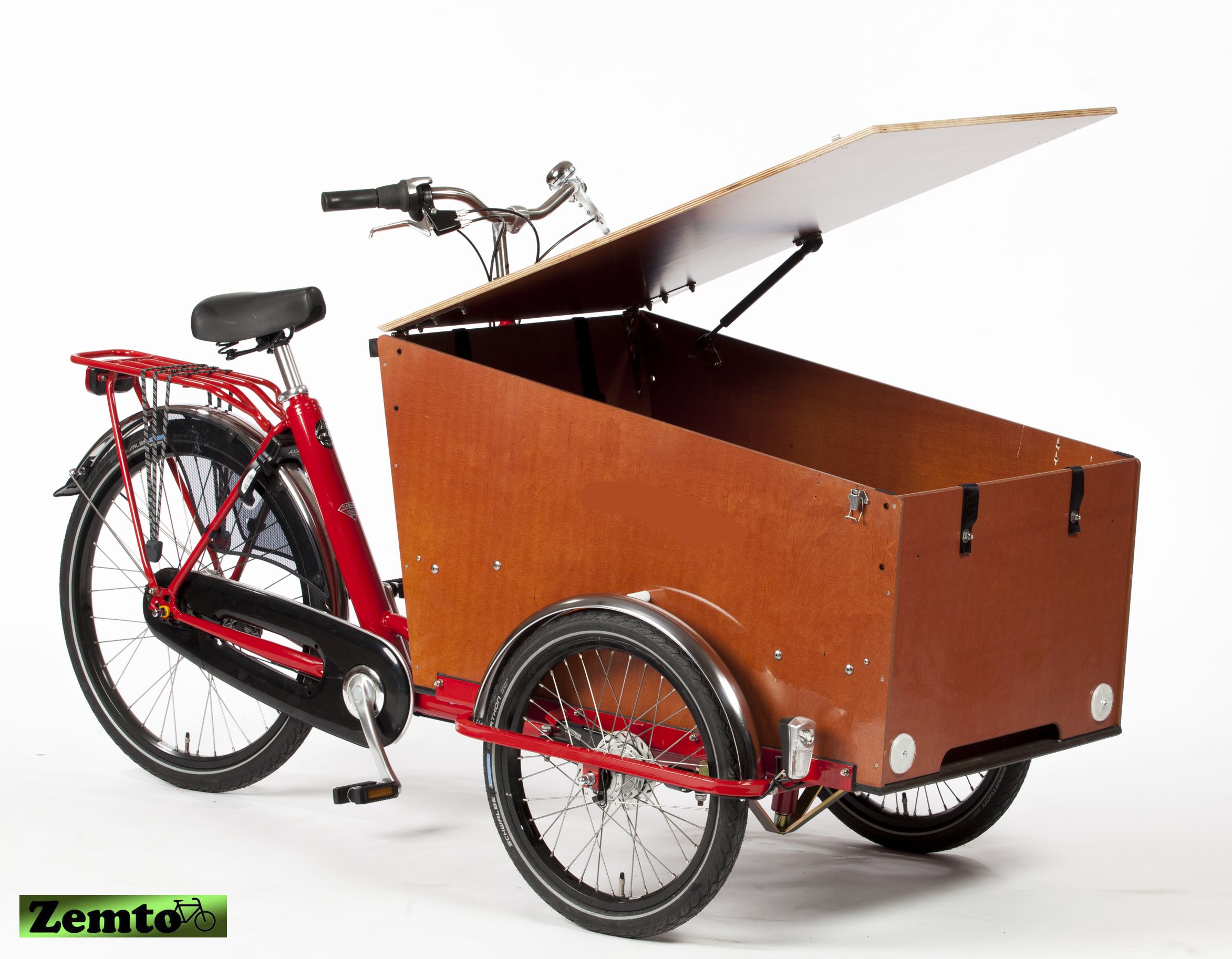 Zemto - Transportfahrrad ohne Motor, Lastenrad fr Firma