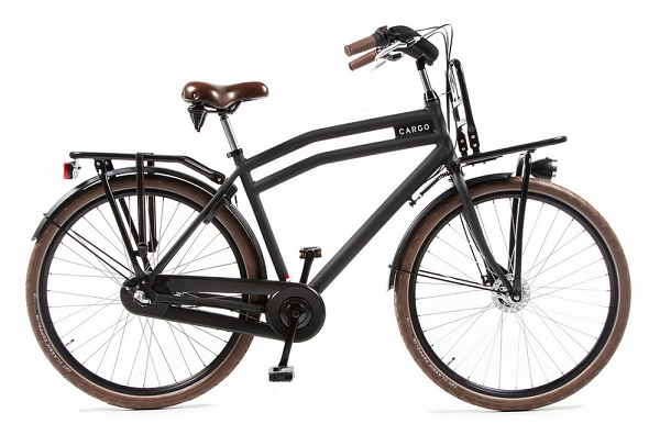 Zemto 28 Zoll, schwarz, 59cm, 3 Gang Herren, Hollandrad