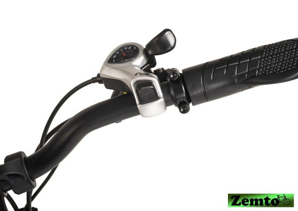Elektro Faltrad Zemto- Storm 7 Gang, 720 WH Akku,  Hyd. Bremsen, schwarz