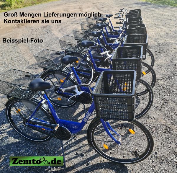 Sehr starkes Hollandrad 26/28 Zoll "Burgers", Leihfahrrad, Firmenfahrrad blau