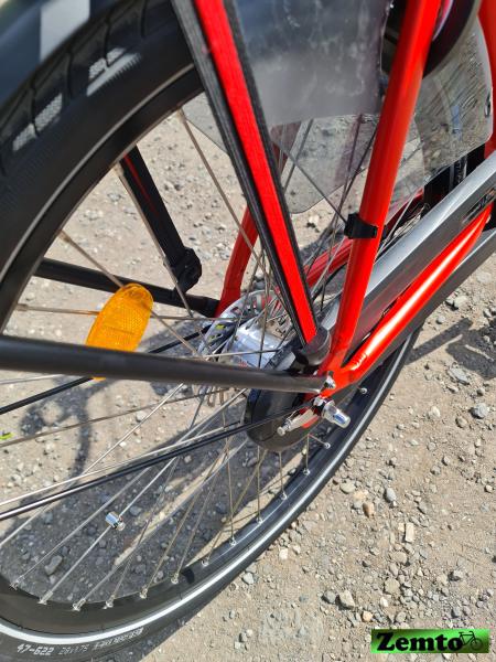 Sehr starkes E-Hollandrad 28 Zoll "Burgers", Leihfahrrad, Firmenfahrrad. z.B. gelb