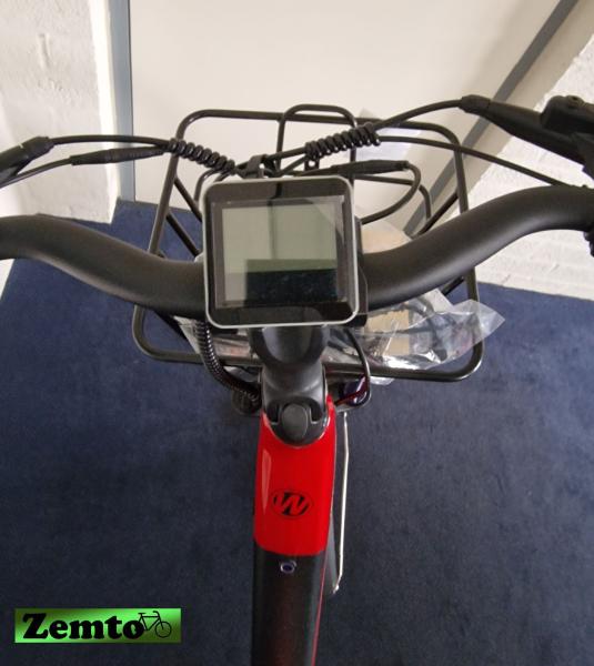 Damen E-Bike Shark mit Mittelmotor , Hydr. Bremse, 7 Gang rot