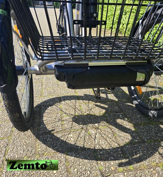 Elektro Dreirad Zemto Nuke Mini, 20 Zoll, Nabenmotor, 50 NM / 321 WH, Faltbar, blau