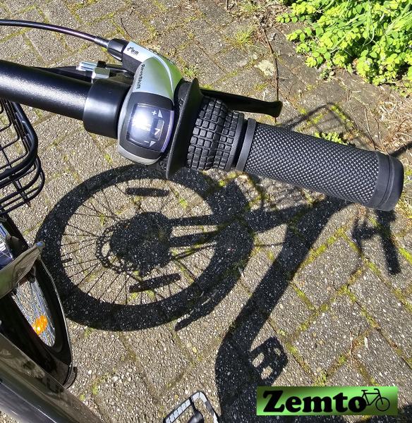 Elektro Dreirad Zemto Nuke Mini, 20 Zoll, Nabenmotor, 50 NM / 321 WH, Faltbar, grau