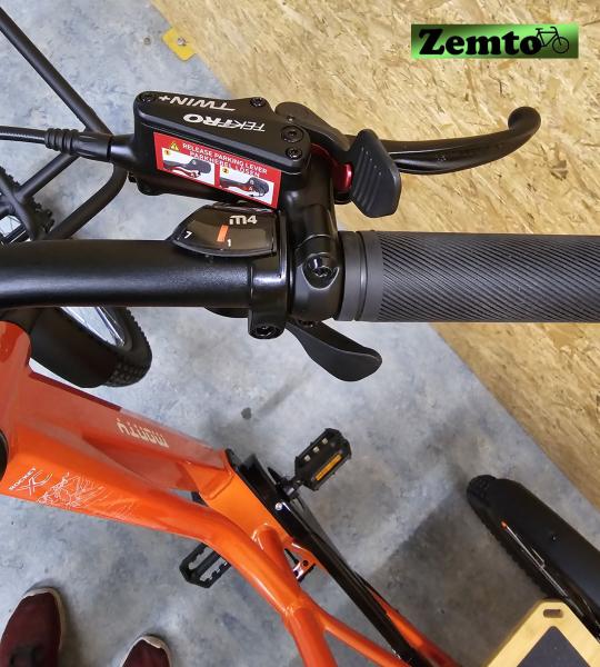 Elektro Dreirad Zocket 24, Mittelmotor, 80 NM / 540 WH, Gefedert, sehr Stark, Wein-rot