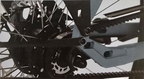 Damen Elektrofahrrad "ROYL", Bafang Nabenmotor, Mineral