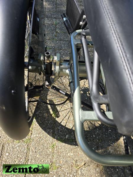 Elektro Dreirad Zemto-Revom T5, Combi-Dreirad, mit Lastenrad Umbau Möglichkeit