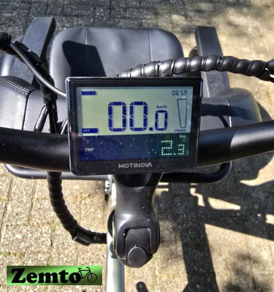 Elektro Dreirad Zemto-Revom T5, Combi-Dreirad, mit Lastenrad Umbau Möglichkeit