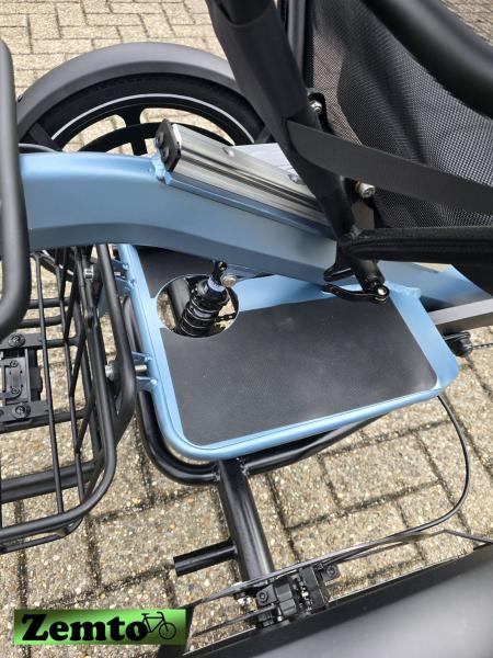 NEU: Elektro Dreirad Zemto-UM-CHILL , 672 WH, 80 NM - Mittelmotor, Weinrot