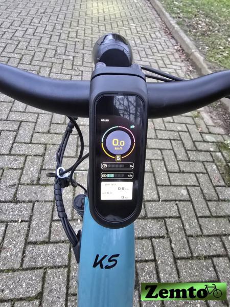 Testsieger, Damen E-Bike Kemoway City K5, 110NM, 720WH, old-blau, richtig Power und Qualität!