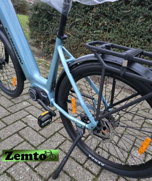Testsieger, Damen E-Bike Kemoway City K5, 110NM, 720WH, old-blau, richtig Power und Qualität!