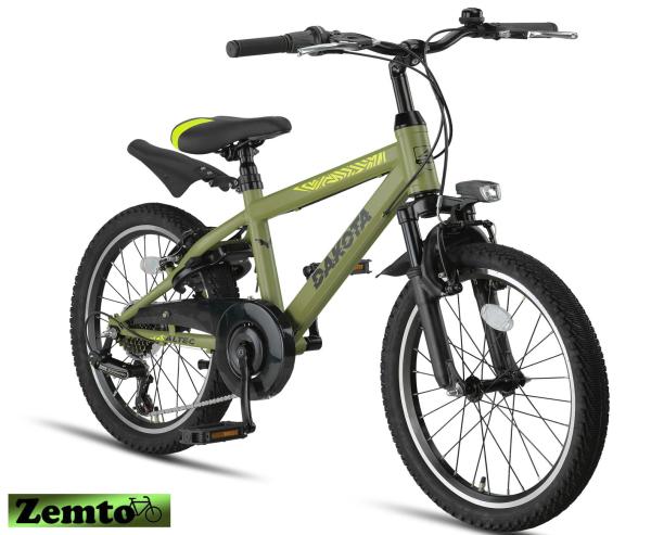 Jungen Fahrrad Dakota 20 Zoll, 7 Gang, Army grün