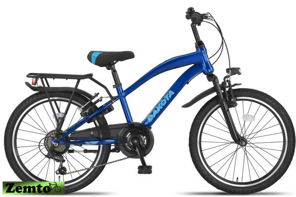 MTB Jungen Fahrrad Dakota-Plus, 22 Zoll, 7 Gang  Navy blau