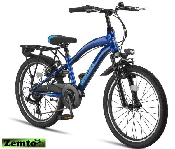 MTB Jungen Fahrrad Dakota-Plus, 22 Zoll, 7 Gang  Navy blau