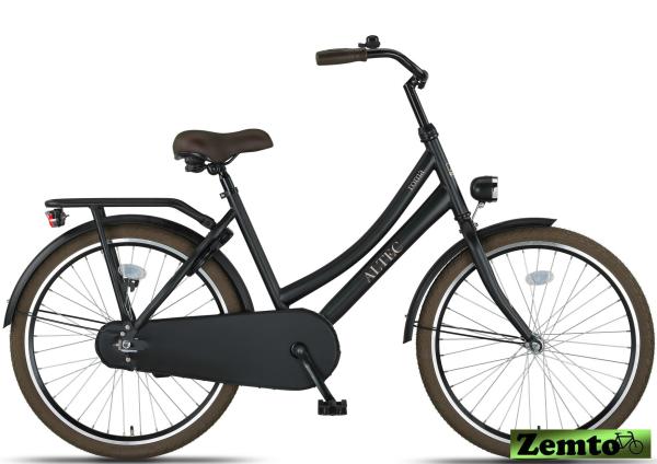 Altec Mädchenrad Roma schwarz-matt 24 Zoll