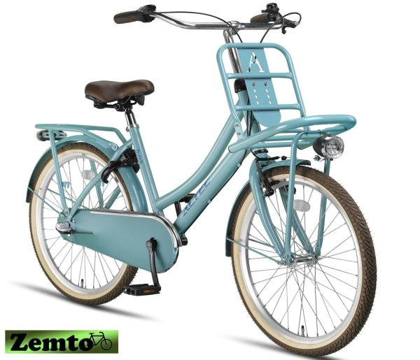 Mädchenrad 24 Zoll Altec Dutch 3 Gang Licht-blau