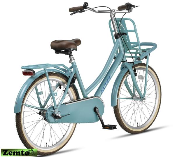 Mädchenrad 24 Zoll Altec Dutch 3 Gang Licht-blau