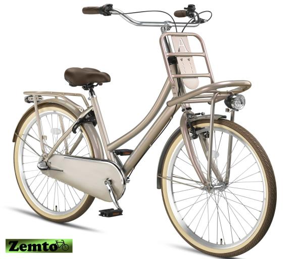 Altec Dutch Mädchenrad 26 Zoll, 3 Gang, Sand Farbe
