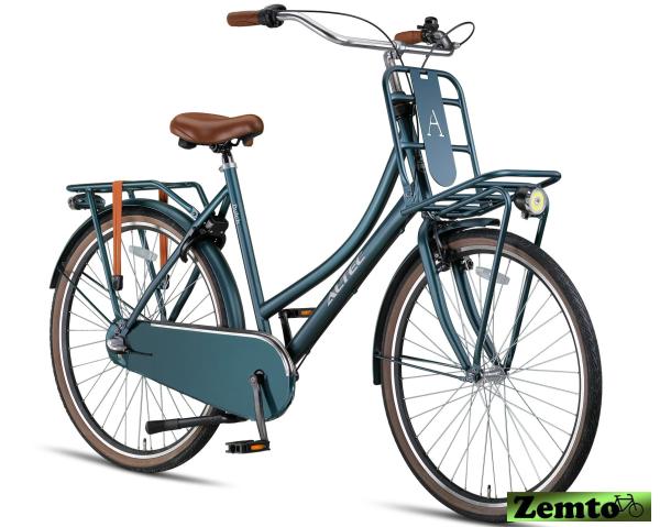 Altec Dutch 28 Zoll Transportfahrrad 3 Gang 57 cm Olive grün