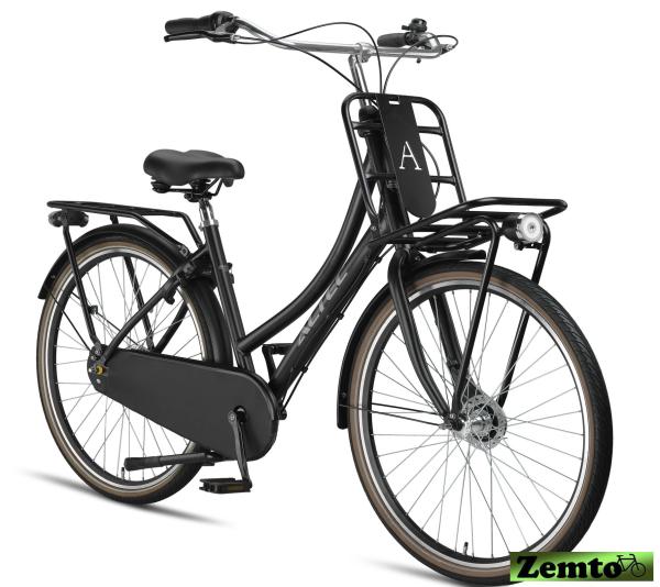 Altec Image 28 Zoll Transportfahrrad 7 Gang 57 cm Mattschwarz