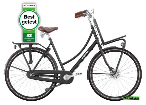 Damen Hollandrad Daily Dutch Prestige 3 Gang 28 Zoll schwarz-matt 59 cm