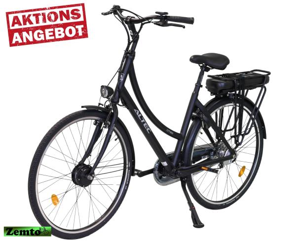 ANGEBOT: Damen E-Bike Altec Citigo , 28 Zoll, 3 Gang, 49 cm, schwarz