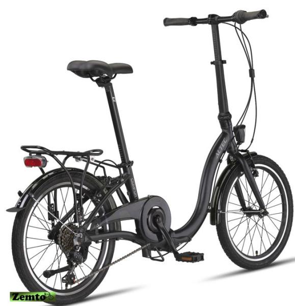 Faltrad Altec Comfort Tiefeinstieg schwarz 6 Gang