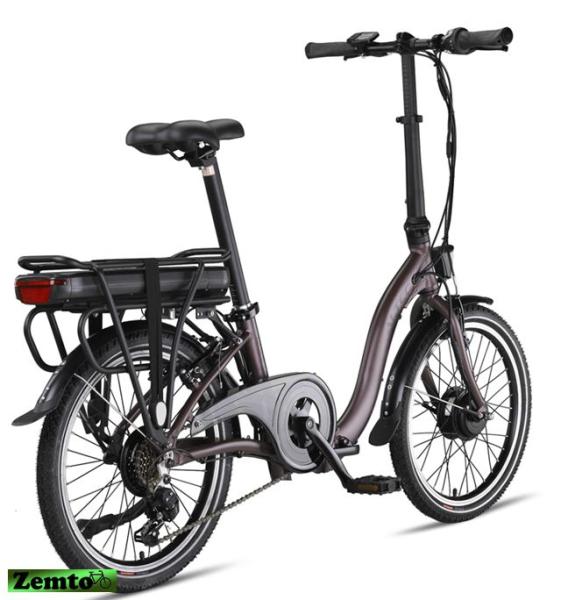 Altec Klapprad Elektrofahrrad 7 Gang 20 Zoll 518 WH Terra braun