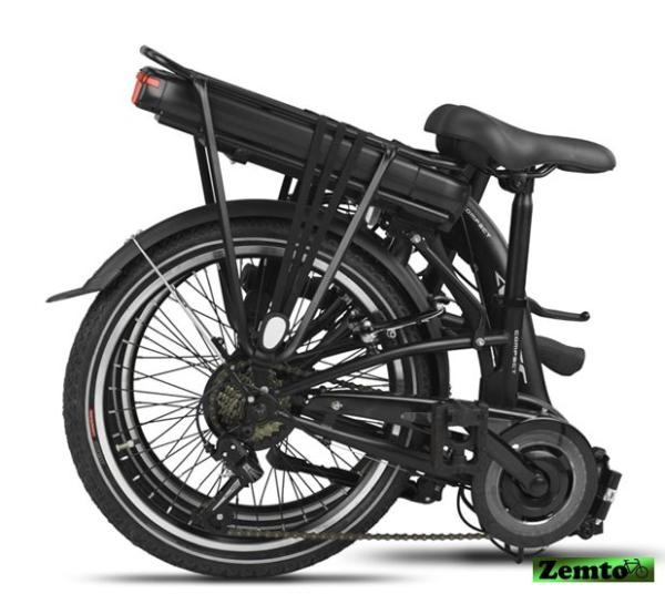 Altec Klapprad Elektrofahrrad 6 Gang 20 Zoll 468 WH Petrol Blau