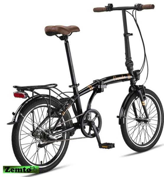 Umit Cunda Faltrad schwarz, 3 Gang 20 Zoll