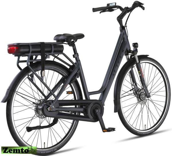 Damen E-Bike 49 cm, Altec Delta Mittelmotor, 28 Zoll, 7 Gang, 518 WH, matt Smoke grau