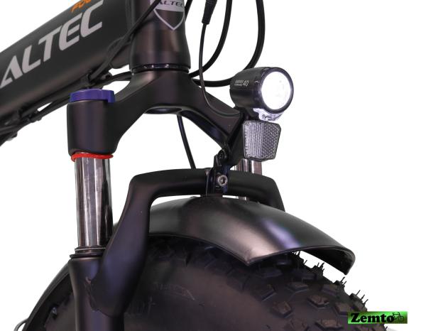 Faltrad Elektrofahrrad Fat-Focus 7 Gang, 468 WH, schwarz
