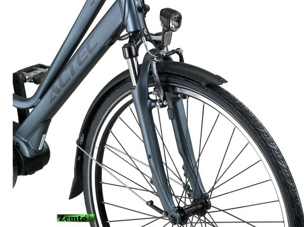 Damen E-Bike Harmony, 28 Zoll, 7 Gang, 518 WH, Titan 52 cm