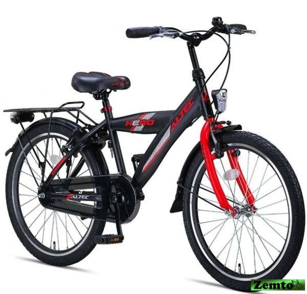 Altec Hero Jungenrad Schwarz-rot 20 Zoll