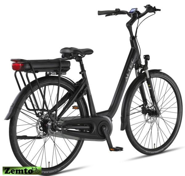 ANGEBOT: Damen E-Bike Altec Montana 47 cm Mittelmotor, 28 Zoll, 7 Gang, 80 NM schwarz