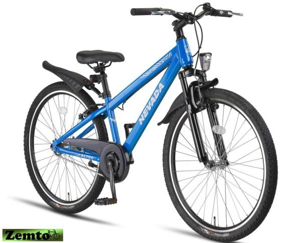 MTB Jungen Fahrrad Nevada 26 Zoll blau