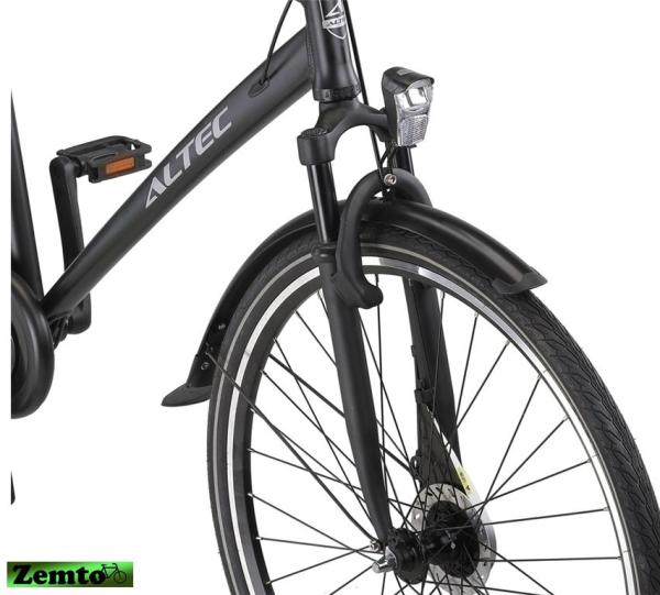 Altec Omega 28 Zoll Herrenrad 54 cm Schwarz 7 Gang