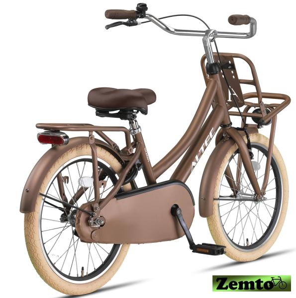 Altec Urban Mädchenrad Transportfahrrad Lavendel 20 Zoll