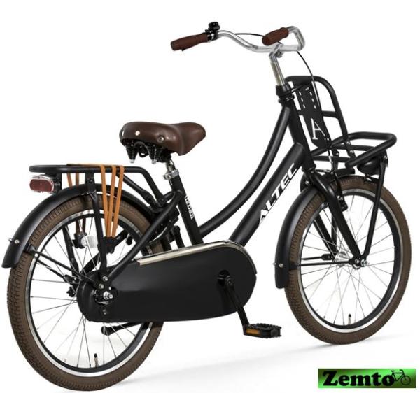 Altec Urban Mädchenrad Transportfahrrad schwarz 20 Zoll